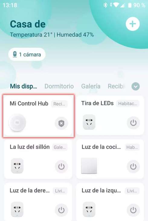 Habilitar el uso del Hub del Kit de Xiaomi 2